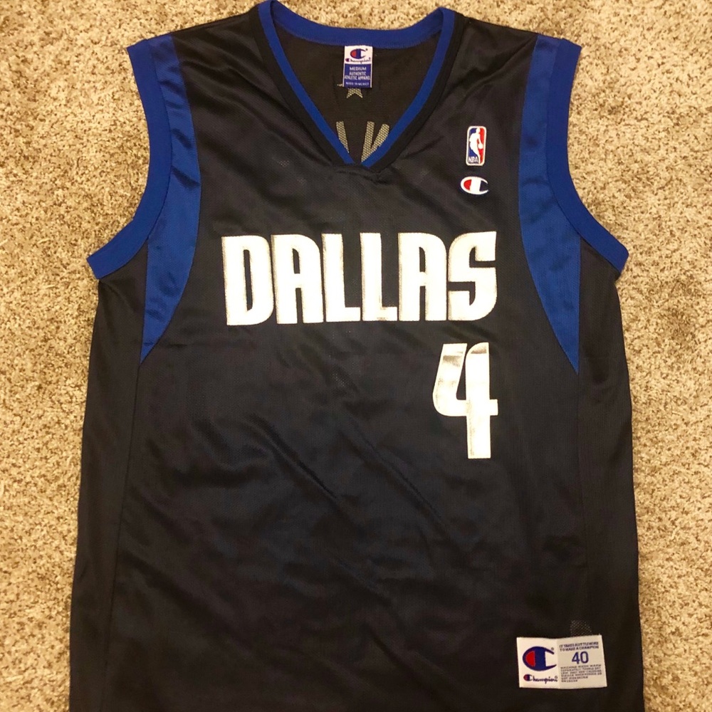 Vintage Michael Finley Mavericks Champion Jersey